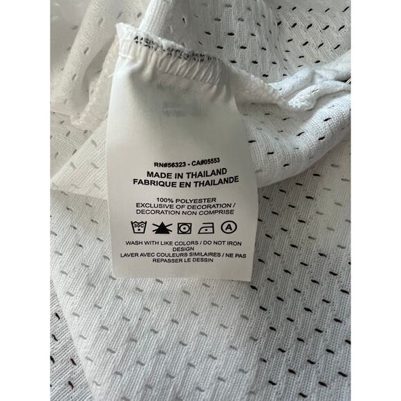 Nike Jordan Air Jumpman Mesh Jersey Wings Men's Tank White BQ8479 100 Size 2XL - Picture 5 of 15